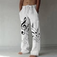 thumbnail image 2 of XINPING Mens Casual Pants Big and Tall Tapered Lounge Pants Quick Dry Workout Joggers Hiking Pants, 2 of 5