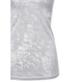 thumbnail image 3 of FashionOutfit Women's Basic Solid Burn Out Racerback Tank Tops, 3 of 3