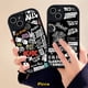 thumbnail image 2 of Para Samsung A13 A04s A04 A14 A12 A33 A22 A20 A50s A21s A52s A53 A50 A10s A52 A32 A11 A72 A03s A30s A20s A73 A31 A51 A23 A02s A03 A71 Marca De Moda Graffiti Letra Etiqueta Estuche Adhesivo, 2 of 3
