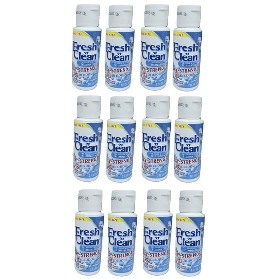 Fresh N Clean Pet Odor & Stain Eliminator Oxy-Strength w Deodorizers 12-Pack