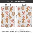 thumbnail image 4 of Christmas Garden Flag - Double Sided 12x18 Inch, Seasonal Outdoor Decor for Yard, Lawn,House - Family,Friends,Christmas., 4 of 5