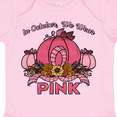 thumbnail image 4 of Inktastic In October We Wear Pink with Ribbon and Pink Pumpkins Boys or Girls Baby Bodysuit, 4 of 5