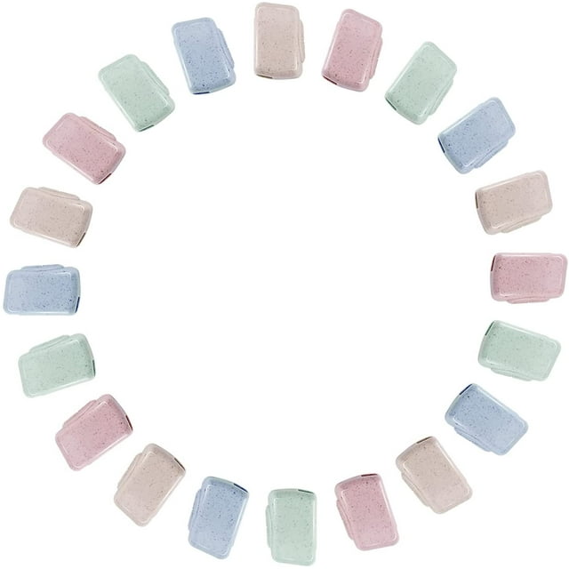 28pcs Toothbrush Cover Head Caps,Plastic Covers for Tooth Brush Heads Holder,Travel Toothbrush Protective Case