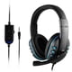 thumbnail image 2 of sweethay Auriculares para juegos Auriculares con cable de 3,5 mm Cable de consola de juegos para PC Cables de audio/vídeo, 2 of 6