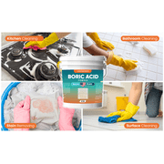 Boric Acid Powder 8 lb – 99.9% Pure Fine Powder, Technical Grade