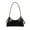 Black, variant on LEZMORE Women's Faux Leather Baguette Shoulder Bag, Burgundy