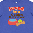 thumbnail image 4 of Inktastic Golden Retriever Loved By A (Dog Breed) Youth T-Shirt, 4 of 5
