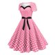 thumbnail image 2 of Vestidos de Fiesta de Cóctel para las Mujeres sin Mangas Cuello en V Vintage Impreso Vestido Elástico, Fiesta de Moda Y Vestido Casual, 2 of 9