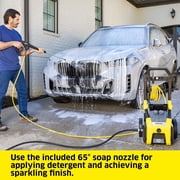 Kärcher Pressure Washer K2300PS, CETA Certified, 4 Spray Nozzles, Detergent Tank, Hose Reel, For Cars, Driveways, Siding, Patios, 1.2 GPM