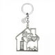 thumbnail image 1 of 5 llaveros de casa familiar, regalos del Día de la madre, de Metal de hija, mamá, papá, casa infantil, llavero para regalos de cumpleaños, bolso 5 piezas, 1 of 8