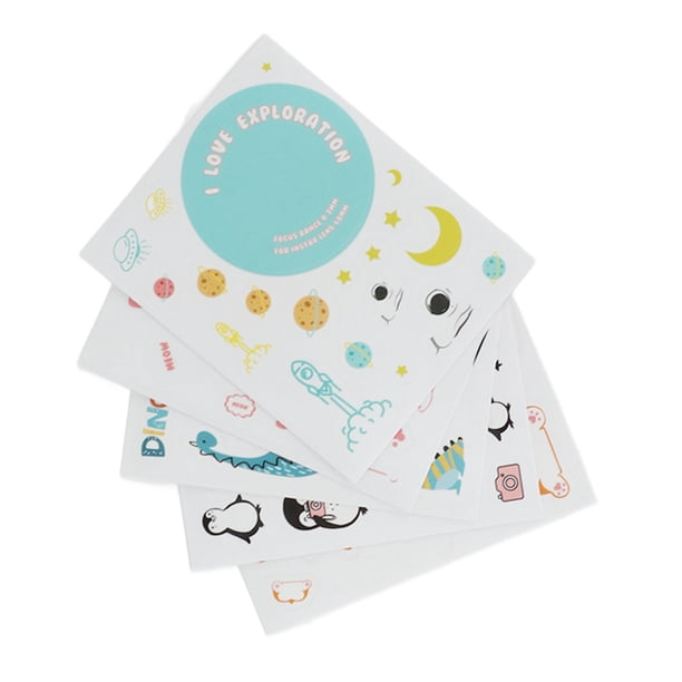 Pegatinas de cámara pegatinas de dibujos animados lindo PVC para bolsos de cámara ANGGREK Otros