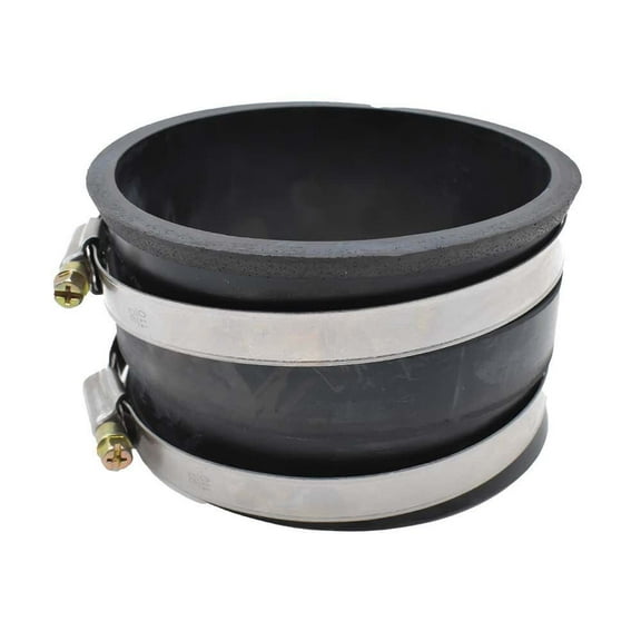 Big Horn 4 Inch Rubber Connecting Tube With Stainless Steel Hose Clamp