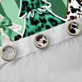 thumbnail image 4 of Erosebridal Western Christmas Blackout Curtains, Cartoon Pine Tree Window Curtains Pack of 2 (38x45 Each), Sage White, 4 of 6