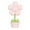 Pink, variant on Home Sale! Jubipavy Small Table Lamp Desktop Mini Flower Decoration Small Night Lamp Children's Luminous Toy Decoration Night Lamp