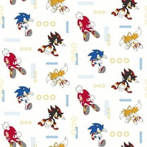 RoomMates Sonic The Hedgehog Let’s Roll Peel and Stick Wallpaper