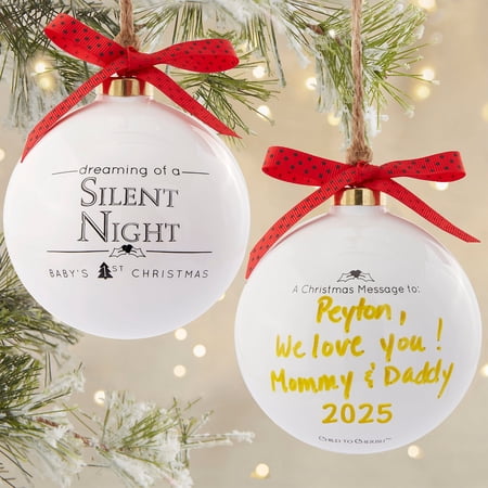 Personalization Mall Baby's 1st Christmas Quotaball Ornament