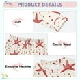 thumbnail image 4 of joogoo Starfish Pattern 2 Piece Long Sleeve Tee and Pants Cotton Pajama Set 4T, 4 of 7