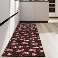 thumbnail image 4 of Dark Christmas Animal Pattern Kitchen Rug Mat,Kitchen Runner Rugs Non Skid Washable,Decorative Kitchen Floor Mats for Kitchen,Sink,Laundry,17"X47", 4 of 5