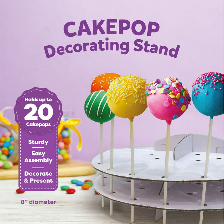 Baketivity 4 In 1 Kids Baking Mega Kit - Cake Pop Kit With Stand