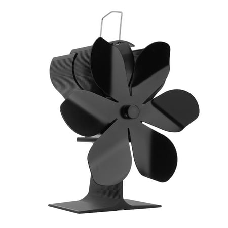 

2024 6 Blades Heat Powered Stove Fan Non Electric Motor Fireplace Fan High Temperature Resistant Air Circulation Fan
