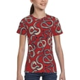 thumbnail image 4 of Fuzoiu Snake Print Boys' Casual T-Shirt,Crewneck Undershirts,Boys Athletic Shirt,Short Sleeve T-Shirts for Outdoor Play, 4 of 7