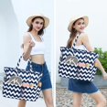 thumbnail image 2 of Waterproof Beach Tote Pool Bags for Women Ladies Extra Large Gym Tote Carry On Bag With Wet Compartment for Weekender Travel, 2 of 5