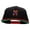 Black Red, variant on Summer Vibin Embroidered Wool Blend 2 Tone Classic Snapback - Black Orange OSFM