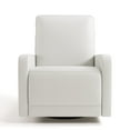 thumbnail image 2 of Storkcraft Kyoto Deluxe Extra-Wide Nursery Power Recliner Swivel Glider, Ivory Basketweave, 2 of 13