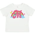 thumbnail image 3 of Inktastic Rainbow Letter M Monogram Girls Toddler T-Shirt, 3 of 5