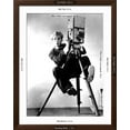 thumbnail image 2 of Art.com The Cameraman, Buster Keaton, 1928, Newsreel Camera Photo, Brown Frame Wall Art, 32" x 40", 2 of 5