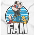 thumbnail image 2 of Popeye The Sailor Fam Adorable Family Toddler Boy Girl T Shirt Infant Toddler Brisco Brands 24M, 2 of 6