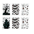 thumbnail image 1 of Maojin Pegatinas de pared decorativas con estampado de sangre de bruja de Halloween, pegatinas de pared de fondo para baño, pegatinas de pared creativas, 1 of 9