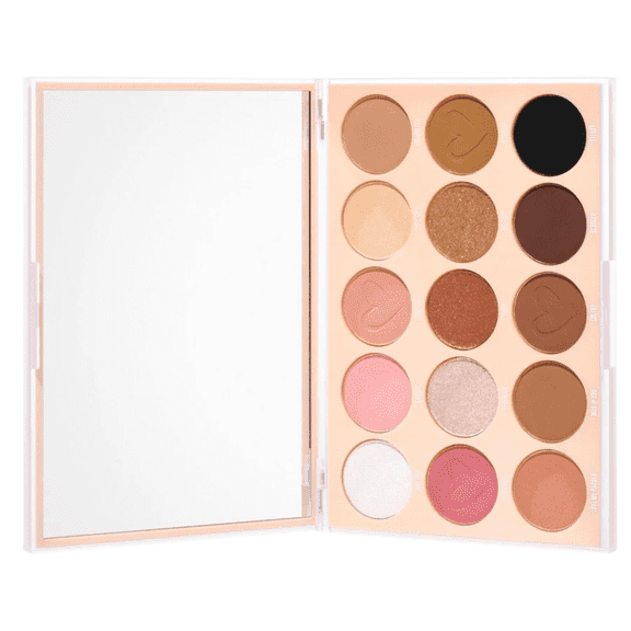 Beauty Creations - Nude X Shadow Palette, 15-Shade Eyeshadow Palette with Mirror