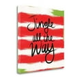 thumbnail image 2 of Tangletown Art, 24 x 24 "Bright Jingle All the Way " by Linda Woods, Gallery Wra, 2 of 2