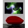 thumbnail image 2 of Wallhogs Xzendor7 Spiral Space Shells Wall Mural, 2 of 2