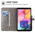 thumbnail image 4 of Samsung Galaxy Tab A 10.1 2019 Case, Dteck Multi-Angle Viewing Protective Case Embossed Cat PU Leather Folio Cover for Samsung Galaxy Tab A 10.1 Inch SM-T510/SM-T515 2019, Gray, 4 of 6