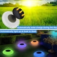 thumbnail image 4 of Solar Floating Pool Lights, 9.7 Inch RGB Solar Pool Lights with Remote Control, IP67 Waterproof Swimming Pools Light for Inground Pool, Bathroom, Bathtub, Pool Party Decor, 4 of 8