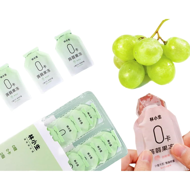 KLDSCP Keto Konjac Jelly, Vegan, 0 Calories, 0 Sugar, 0 Carb, 16