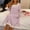 Purple, variant on Naittoop Women's Victorian Nightgown Vintage Lace Patchwork Cute Bowknot Square Neck Long Sleeve Pajama Dress Soft Sleepwear