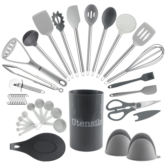 Juego de utensilios de cocina COOK WITH COLOR Silicone, 38 piezas