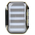 thumbnail image 3 of Caja de plástico de doble cara para cebos de pesca con mosca, con relleno de espuma, estuche para accesorios, 3 of 10
