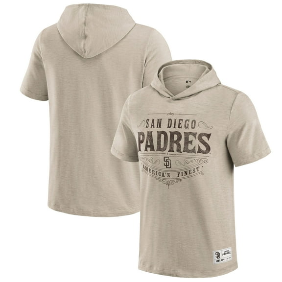 Men's Darius Rucker Collection by Fanatics  Tan San Diego Padres Hooded T-Shirt