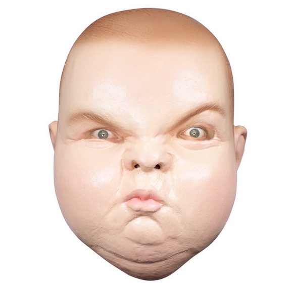 Ghoulish TB26866 Grumpy Baby Latex Mask