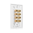 thumbnail image 1 of Cable Matters Placa de pared para cable de altavoz (placa de pared de, 1 of 2