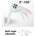 thumbnail image 3 of Cell Phone Stand for Desk Foldable Phone Holder Adjustable Desktop Dock Compatible with iPhone 13 12 Pro Max 11 SE XS XR 8 Plus 6 7 Samsung Galaxy Not, 3 of 4