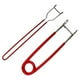 thumbnail image 4 of Kits de abridor de boca de pez, extractor de anzuelos y señuelos, aparejos de pesca, herramientas de pesca en agua salada. Rojo, 4 of 6