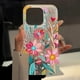 thumbnail image 2 of Funda de teléfono de lujo con flores de loto para iPhone 11, 15 Plus, 16, 14 Pro Max, 12, 13 Mini, 15Pro, funda con bonita estética floral, 2 of 5