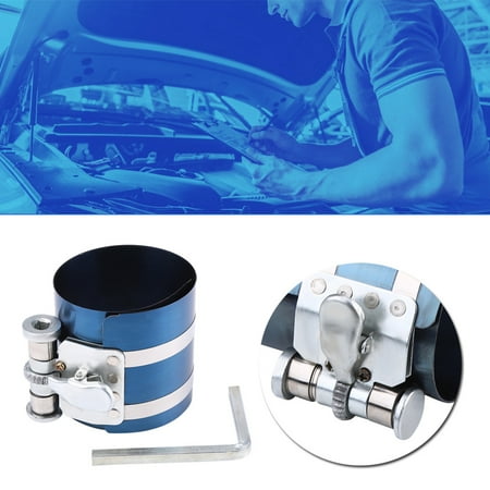 

Piston Compressor Spring Steel Durable Convenient High Strength Piston Band Ratchet For Car Repair Tool