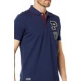 thumbnail image 3 of U.S. Polo Assn. Men's Slim Fit Multi Patch Pique Polo Shirt, Classic Navy, X-Large, 3 of 3