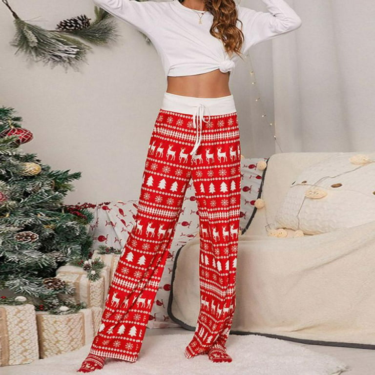 Women Ugly Christmas Pajama Pants Sleepwear